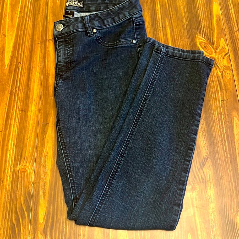 D Jeans - Stretch Skinny Dark Denim - Size 10